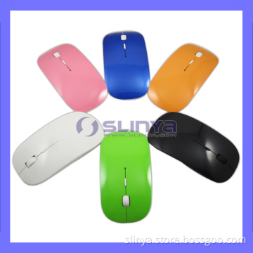 Colorful Portable Flat 2.4G Mini Wireless Mouse